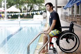 Toh, who has transverse myelitis, a condition caused by the inflammation of the spinal cord, finished third in his heat at the tokyo aquatics centre. Sph Para Swimmer Toh Wei Soong Sfj Sqfeed Journal