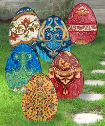 Get it as soon as mon, may 17. Easter Faberge Eggs Free Standing Hanging Garden Decor Set Of 6 8198712 1m S6