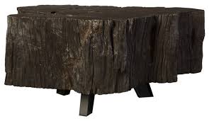 Maintain your lounge inside, in addition to your house surroundings. 36 L Coffee Table Thick Preserved Tree Truck Round Live Edge Black Wood Rustic Coffee Tables By Noble Origins Llc Houzz