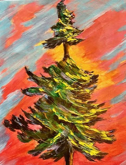 Lobstick Tree, Series B #5 - Black Spruce Gallery