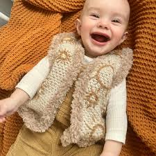 LUCY WAISTCOAT Crochet Pattern