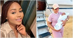 Regina Daniels Finally Arrives in Nigeria With Newborn Son, Her Proud  Mother Gushes Over Grandson in Photo