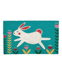 Design Imports Bunny Folk Garden Doormat Zulily Design Imports Bunny Door Mat