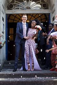 Black And White Traditional Wedding Attire 6 Women On Why They Skipped The Traditional Wedding Dress Untraditional Wedding Dress Traditional Wedding Dresses African Traditional Wedding