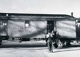 Railway Post Office 1940 Post Office Railroad Train