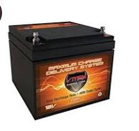 VMAX V28-800S AGM Deep Cycle12V 28AH Battery for Synthesis Renogy PV SOLAR  PANEL