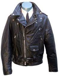 Vintage Mens Branded Garments Black Leather Motorcycle Jacket Etsy Black Leather Motorcycle Jacket Jackets Motorcycle Jacket
