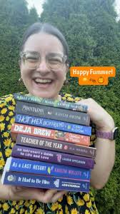 The fummer I had no idea how to dress., The fummer I still want summer but  have an itch…, The fummer I decided I can love summer and fall books at the  same time., We’re back to celebrate fummer season ...