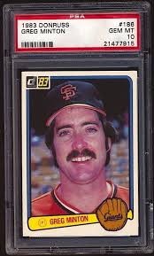 Auction Prices Realized Baseball Cards 1983 DONRUSS Greg Minton