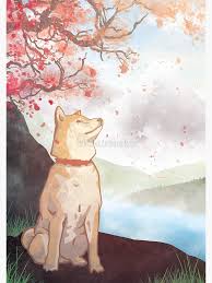Shiba Inu Art Print By Blickwandler Redbubble Shiba Inu Art Art Prints