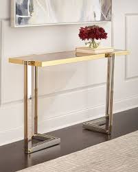 Jonathan Adler Electrum Console Table In 2020 Modern Console Tables Luxury Furniture Luxury Furniture Design