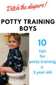 Potty Training A 3 Year Old Boy Is Actually Easier Then You Think Here S 10 Tips That I Used Potty Training Kids Starting Potty Training Potty Training Boys