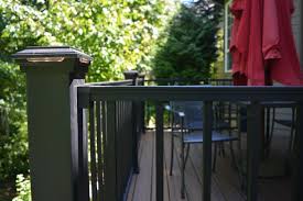 Trex Transcends Post Reveal Aluminum Infill Post Cap Light Deck Masters Llc