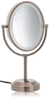Need This Conair Be47br Double Sided Illuminated Oval Mirror Oiled Bronze By Conair Http Www Amazon Com Dp B000u0f9ga Mirror Oval Mirror Makeup Mirror