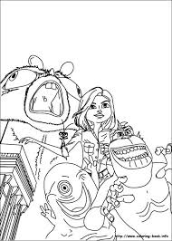 Monsters Vs Aliens Coloring Picture Coloring Pages Monsters Vs Aliens Bear Coloring Pages