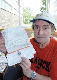 John gets a £590 bill for door broken down by cops