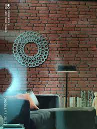 Wallpaper yang bagus dapat membuat ruangan menjadi hidup, nyaman dilihat, dan tidak membuat sakit di mata. Contoh Stiker Wallpaper Dinding Motif Bata Yg Sudah Dipasang Lain Lain 782129472