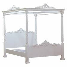 Maybe you would like to learn more about one of these? White Lincoln Four Poster Bed Repro Furniture Company