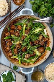 One Pan Sticky Asian Meatballs Donalskehan Com Meatballs All Cooked Up In One Pan For A Speedy Dinner Asian Meatballs Asian Meatball Recipe Meatball Dinner