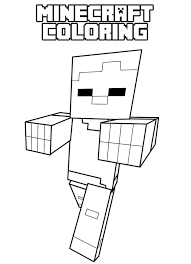 These minecraft coloring pages are free and a lot of fun because they foster imagination in children and keep them busy at the same time. Free Minecraft Coloring Pages Coloring Pages For Kids
