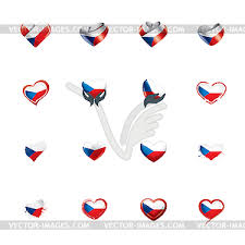 Státní vlajka české republiky) or flag of czechia (vlajka česka), or czech flag (česká vlajka) is the same as the flag of the former czechoslovakia. Flag Chehii Klipart V Formate Eps