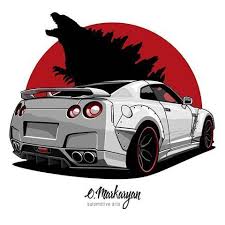 Gt R Godzilla Godzilla Gtr Nissangtr Gt R Godzilla Godzilla Gtr Gtr Drawing Nissan Gtr Wallpapers Nissan Gt R