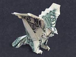 Unavailable Listing On Etsy Money Origami Origami Eagle Dollar Origami