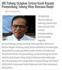 Yh dato' haji md yusli bin ibrahim mohd yunus. Kuantan Menteri Besar Pahang Pahang Daily Online Facebook