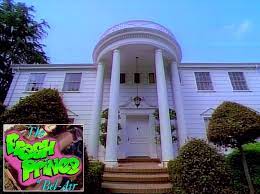 The mansion that was used as the exterior of 'the fresh prince of bel air', located in brentwood (los angeles) california, is open for several lucky people to spend a night in the finest banks. A Look Back At The House From The Fresh Prince Of Bel Air Hooked On Houses