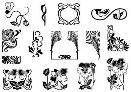 5 high quality good looking patterns to use in photoshop for your designs. Free Photoshop Brushes At Brusheezy Art Nouveau Design Art Nouveau Pattern Trendy Art