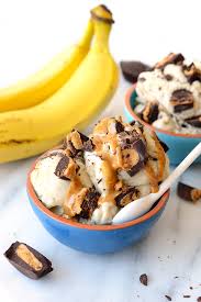 This Peanut Butter Cup Banana Soft Serve Is A Healthy Way To Satisfy Your Ice Cream Craving All Nice Cream Recipe Banana Soft Serve Banana Soft Serve Recipes