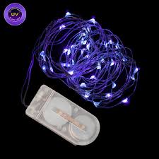 40 Micro Led Uv Black Light Submersible String Light