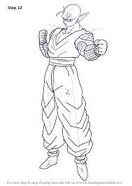 Learn How To Draw Piccolo From Dragon Ball Z Dragon Ball Z Step By Step Drawing Tutorials Dragon Ball Dragon Ball Z Drawings