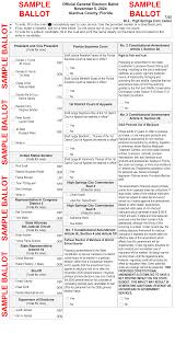 SAMPLE BALLOT SAMPLE BALLOT SAMPLE BALLOT SAMPLE BALLOT SAMPLE BALLOT  SAMPLE BALLOT