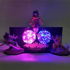 Lamparas de dragon ball z. Dragon Ball Z Goku Vegeta Vs Broly Led Luz Lampara Figura De Accion Escritorio Decoracion De Mesa Ebay