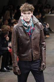 Hermes F W 2010 Leather Outerwear Leather Jacket Men Leather Jacket