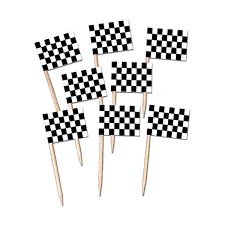 Our mission is to honor and support those who have sacrificed for our country 🇺🇸. Black Check Racing Decorations Party Supplies Racing Flag Picks