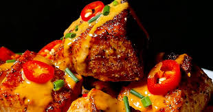 Firecracker “Bang Bang” Salmon Bites