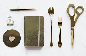 Maybe you would like to learn more about one of these? Hd Wallpaper Top View Photography Of Silver Spoon Book Fork Scissors And Pen Wallpaper Flare