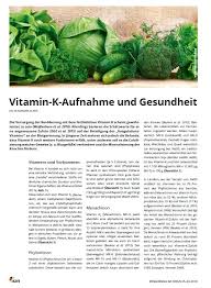 Vitamin K Und K2 Bei Osteoporose Und Fur Starke Knochen