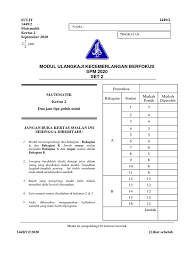Percubaan Spm 2020 Johor Kertas 2 Pdf