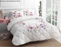 Kristal taç ranforce çift kişilik uyku seti mirza somon (7 parça). Tac Cift Kisilik Uyku Seti Madonna Pembe