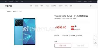 Vivo X Note: Riesiges 7 Zoll Snapdragon ...