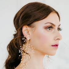 Bridal Earrings-Handmade