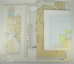 Details About Nautical Marine Navigation Chart Set Southern British Columbia 7 Charts