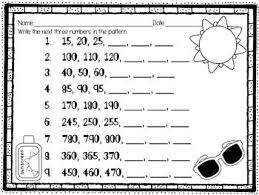 Sizzling Skip Counting Freebie Math Patterns Number Patterns Worksheets Pattern Worksheet