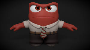 Meet the little voices inside your head. Artstation Anger Living Inside Out Dennis Rosenau