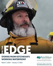 We are excited that one of our own, Chris Boss, is being featured in the  new Working Waterfronts exhibit at the Ketchikan City Museum! Stop by  tonight for the grand opening if