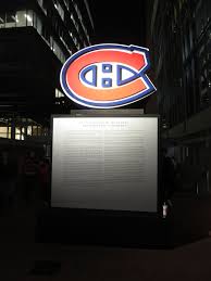 The founders named the team les canadiens, a term identified at the time. File Montreal Canadiens Monument Centre Bell Montreal Quebec 29954026942 Jpg Wikimedia Commons