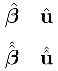 Double Hats With Improved Alignment Tex Latex Stack Exchange